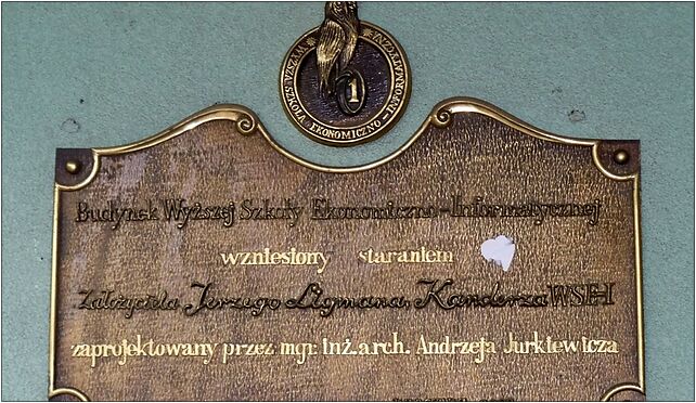 WSEI Warszawa tablica, Stokłosy, Warszawa 02-787 - Zdjęcia