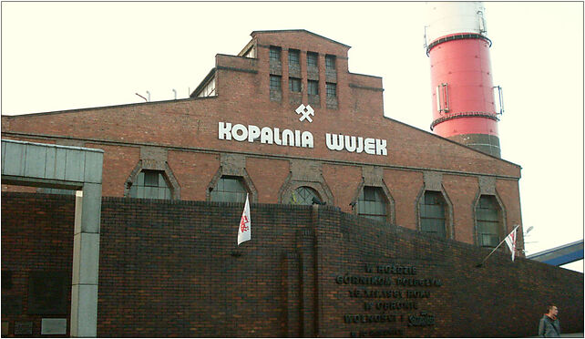 Wujek Coal Mine, main building, 2010, Pola Wincentego, Katowice od 40-595 do 40-596 - Zdjęcia